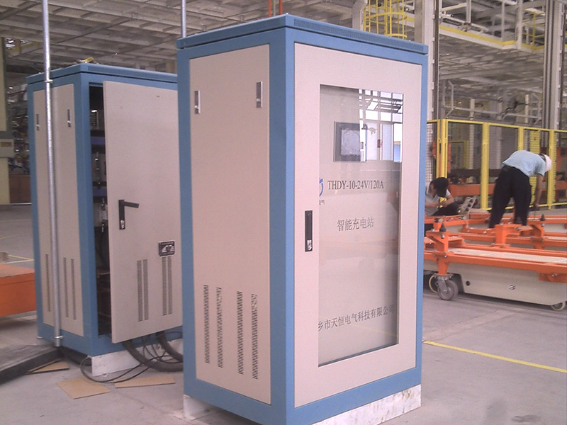 襄樊東風(fēng)汽車(chē)AGV現(xiàn)場(chǎng)